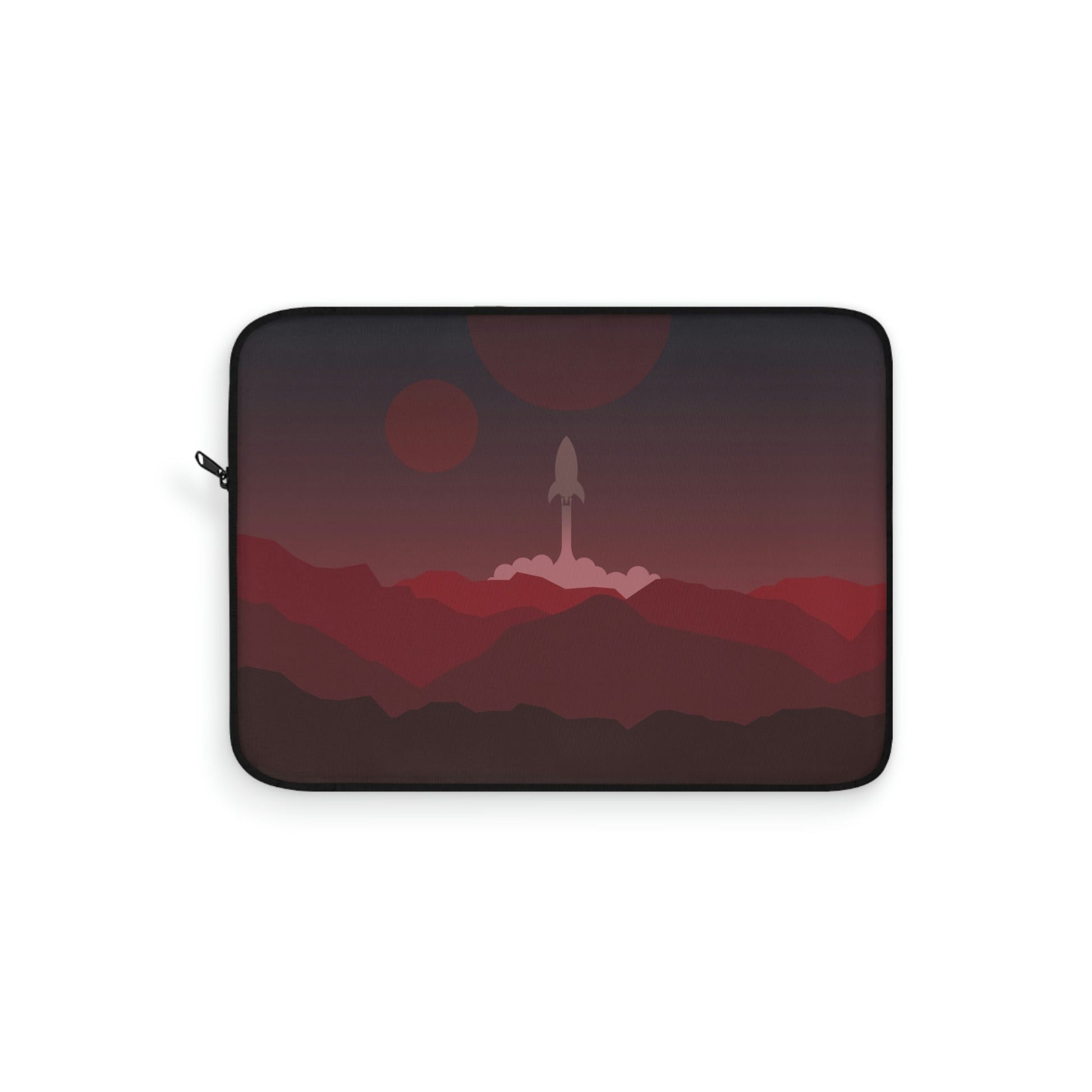 Visit Red Planet Aesthetic Welcome to Mars Sci fi Space Minimal Art Aliens Laptop Sleeve Ichaku [Perfect Gifts Selection]
