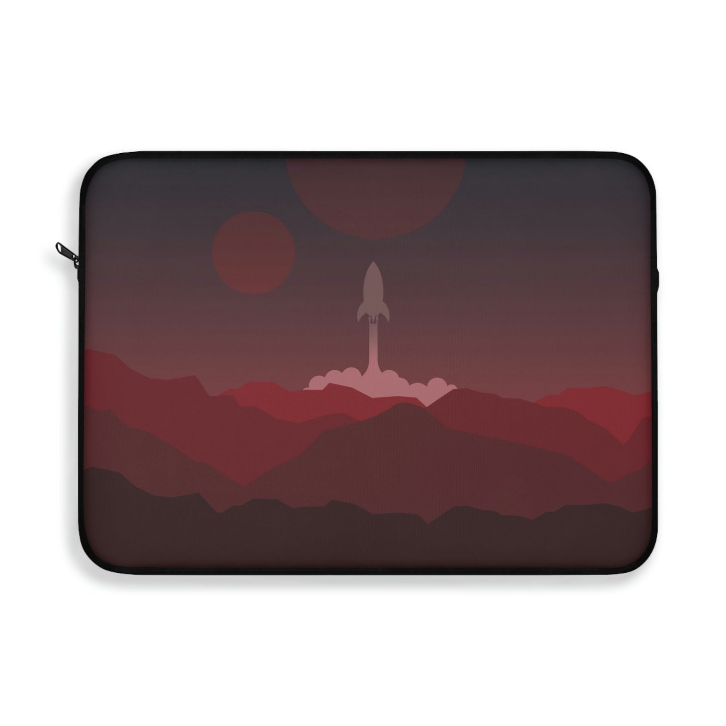 Visit Red Planet Aesthetic Welcome to Mars Sci fi Space Minimal Art Aliens Laptop Sleeve Ichaku [Perfect Gifts Selection]