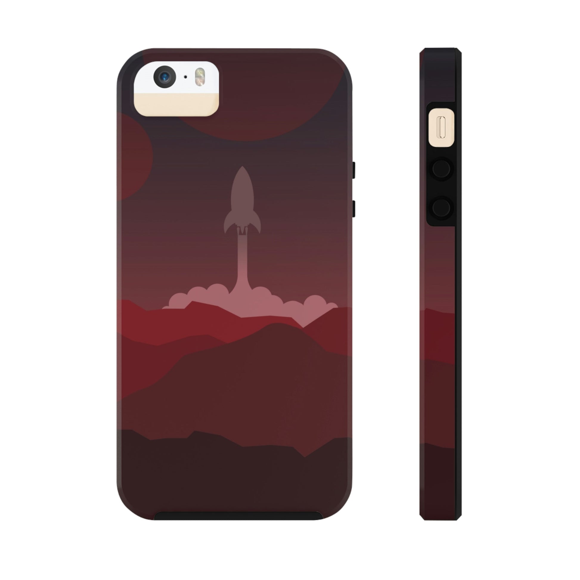 Visit Red Planet Aesthetic Welcome to Mars Sci fi Space Minimal Art Aliens Tough Phone Cases Case-Mate Ichaku [Perfect Gifts Selection]