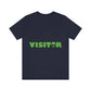 Visitor Aliens Arrival UFO TV Series Green People Unisex Jersey Short Sleeve T-Shirt Ichaku [Perfect Gifts Selection]