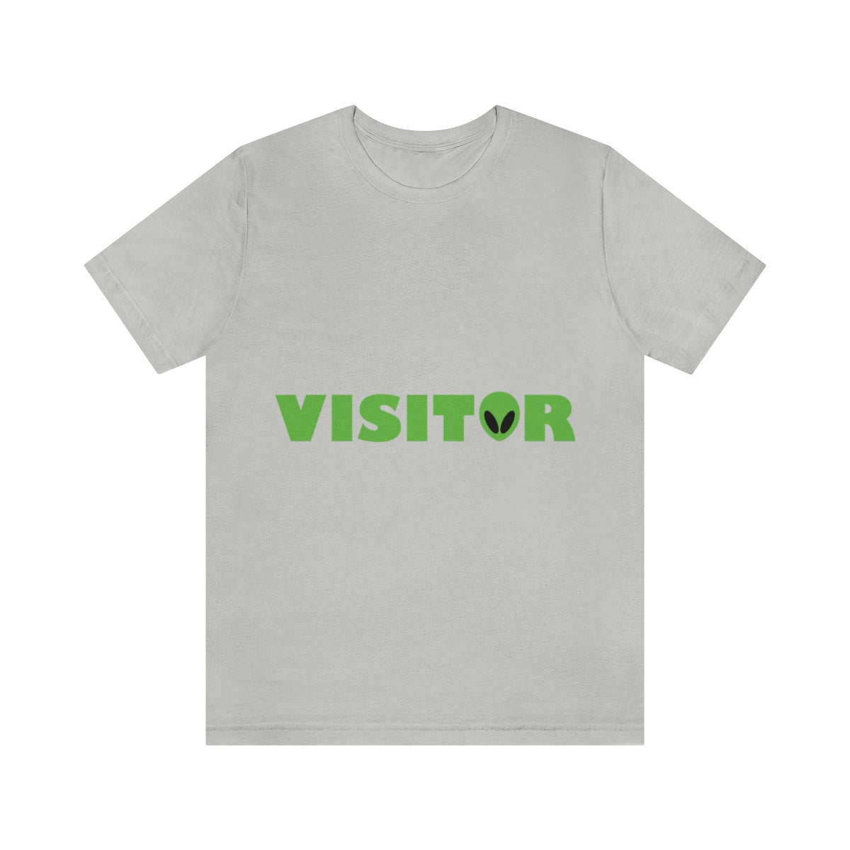 Visitor Aliens Arrival UFO TV Series Green People Unisex Jersey Short Sleeve T-Shirt Ichaku [Perfect Gifts Selection]