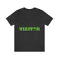 Visitor Aliens Arrival UFO TV Series Green People Unisex Jersey Short Sleeve T-Shirt Ichaku [Perfect Gifts Selection]