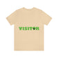 Visitor Aliens Arrival UFO TV Series Green People Unisex Jersey Short Sleeve T-Shirt Ichaku [Perfect Gifts Selection]