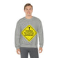 Warning May Spontaneously Start Talking About Astrology Zodiac Sign Unisex Heavy Blend™ Crewneck Sweatshirt Ichaku [Perfect Gifts Selection]