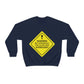 Warning May Spontaneously Start Talking About Astrology Zodiac Sign Unisex Heavy Blend™ Crewneck Sweatshirt Ichaku [Perfect Gifts Selection]