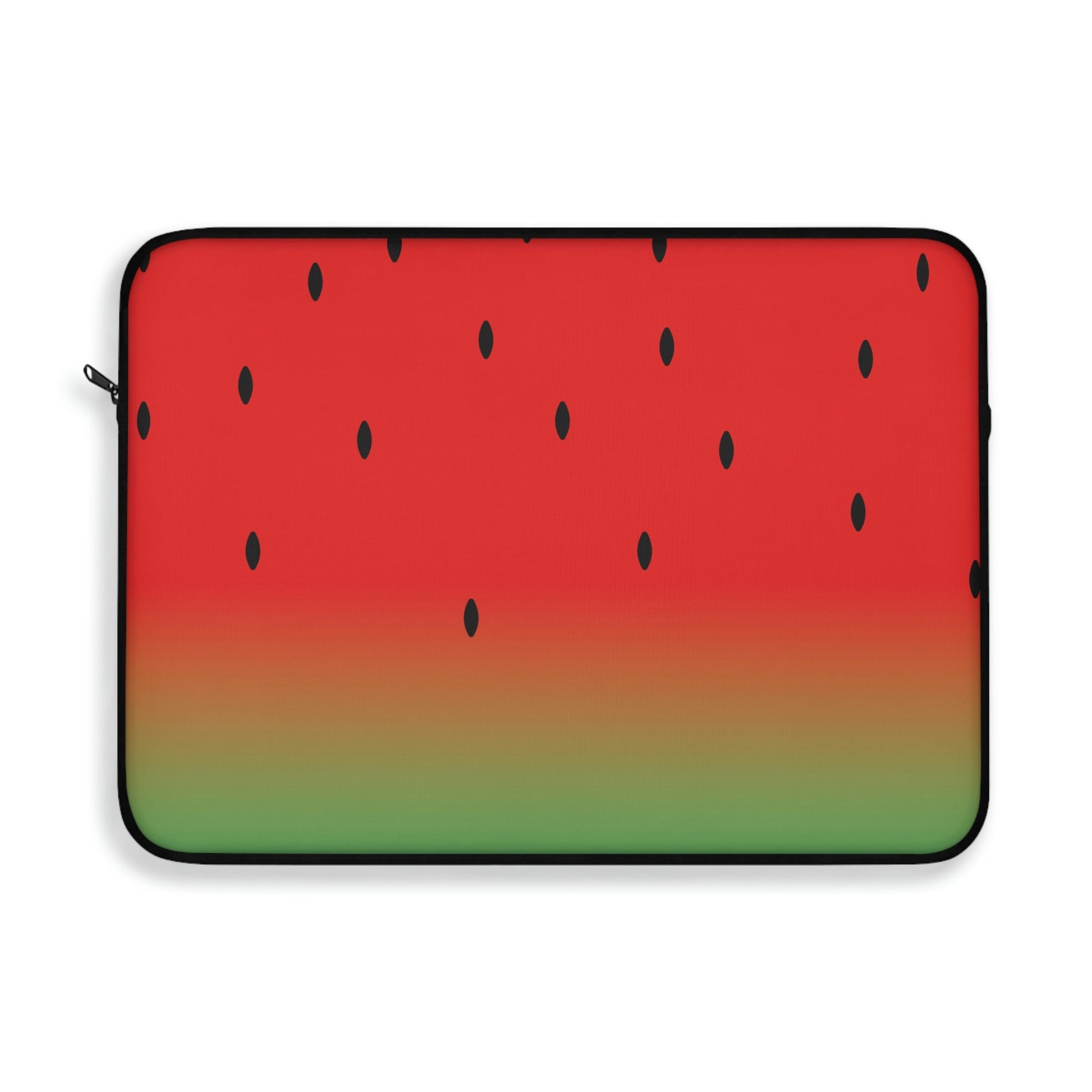 Watermelon Seeds Background Fruit Pattern Laptop Sleeve Ichaku [Perfect Gifts Selection]