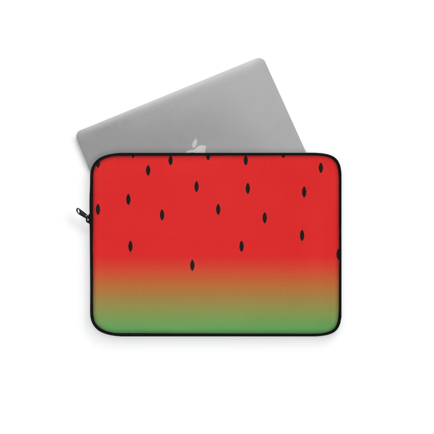 Watermelon Seeds Background Fruit Pattern Laptop Sleeve Ichaku [Perfect Gifts Selection]