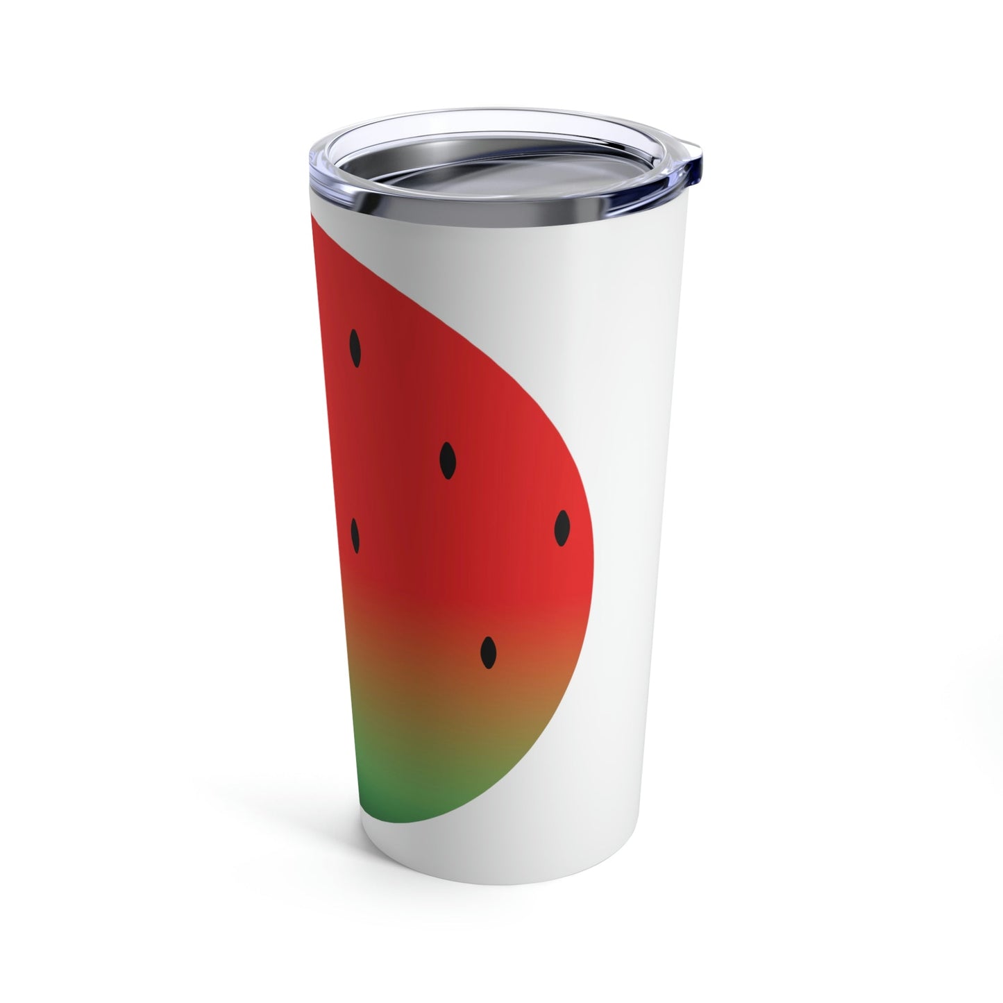 Watermelon Seeds Background Fruit Pattern Stainless Steel Hot or Cold Vacuum Tumbler 20oz Ichaku [Perfect Gifts Selection]