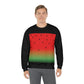 Watermelon Seeds Background Fruit Pattern Unisex Heavy Blend™ Crewneck Sweatshirt Ichaku [Perfect Gifts Selection]