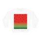 Watermelon Seeds Background Fruit Pattern Unisex Heavy Blend™ Crewneck Sweatshirt Ichaku [Perfect Gifts Selection]