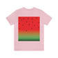 Watermelon Seeds Background Fruit Pattern Unisex Jersey Short Sleeve T-Shirt Ichaku [Perfect Gifts Selection]