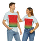 Watermelon Seeds Background Fruit Pattern Unisex Jersey Short Sleeve T-Shirt Ichaku [Perfect Gifts Selection]