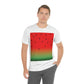 Watermelon Seeds Background Fruit Pattern Unisex Jersey Short Sleeve T-Shirt Ichaku [Perfect Gifts Selection]