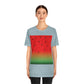 Watermelon Seeds Background Fruit Pattern Unisex Jersey Short Sleeve T-Shirt Ichaku [Perfect Gifts Selection]