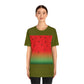 Watermelon Seeds Background Fruit Pattern Unisex Jersey Short Sleeve T-Shirt Ichaku [Perfect Gifts Selection]