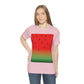 Watermelon Seeds Background Fruit Pattern Unisex Jersey Short Sleeve T-Shirt Ichaku [Perfect Gifts Selection]