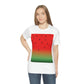 Watermelon Seeds Background Fruit Pattern Unisex Jersey Short Sleeve T-Shirt Ichaku [Perfect Gifts Selection]