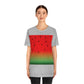 Watermelon Seeds Background Fruit Pattern Unisex Jersey Short Sleeve T-Shirt Ichaku [Perfect Gifts Selection]