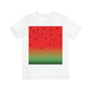 Watermelon Seeds Background Fruit Pattern Unisex Jersey Short Sleeve T-Shirt Ichaku [Perfect Gifts Selection]