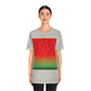 Watermelon Seeds Background Fruit Pattern Unisex Jersey Short Sleeve T-Shirt Ichaku [Perfect Gifts Selection]