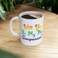 Will You Be My New Companion? LGBT Rainbow Romantic Ceramic Mug 11oz Ichaku [Perfect Gifts Selection]