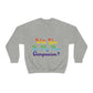 Will You Be My New Companion? LGBT Rainbow Unisex Heavy Blend™ Crewneck Sweatshirt Ichaku [Perfect Gifts Selection]