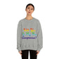 Will You Be My New Companion? LGBT Rainbow Unisex Heavy Blend™ Crewneck Sweatshirt Ichaku [Perfect Gifts Selection]