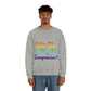 Will You Be My New Companion? LGBT Rainbow Unisex Heavy Blend™ Crewneck Sweatshirt Ichaku [Perfect Gifts Selection]