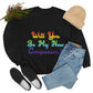 Will You Be My New Companion? LGBT Rainbow Unisex Heavy Blend™ Crewneck Sweatshirt Ichaku [Perfect Gifts Selection]