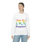 Will You Be My New Companion? LGBT Rainbow Unisex Heavy Blend™ Crewneck Sweatshirt Ichaku [Perfect Gifts Selection]