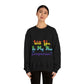 Will You Be My New Companion? LGBT Rainbow Unisex Heavy Blend™ Crewneck Sweatshirt Ichaku [Perfect Gifts Selection]