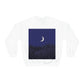 Winter Forest Moon Nature Modern Art Unisex Heavy Blend™ Crewneck Sweatshirt Ichaku [Perfect Gifts Selection]