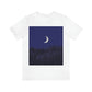 Winter Forest Moon Nature Modern Art Unisex Jersey Short Sleeve T-Shirt Ichaku [Perfect Gifts Selection]