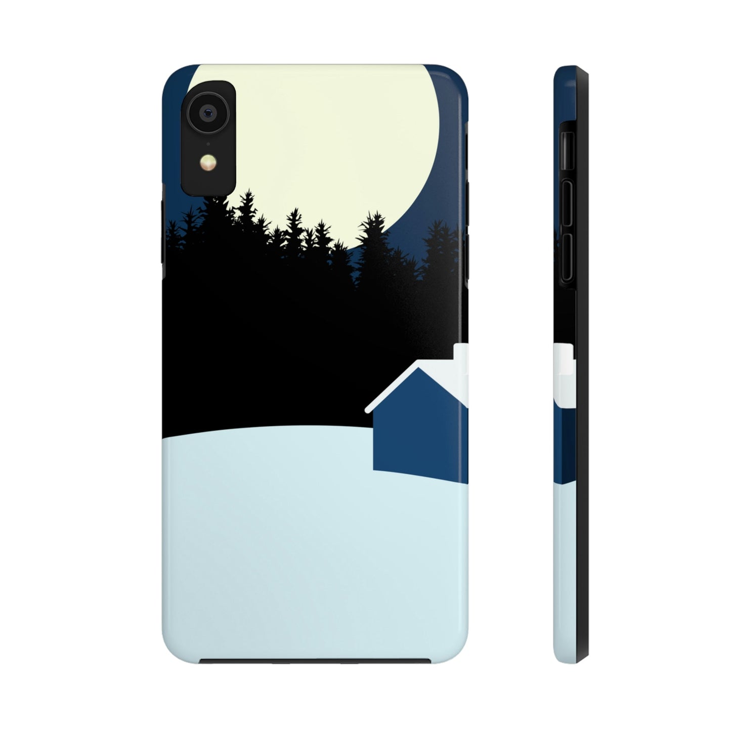 Winter Night Outdoor Minimal Art Tough Phone Cases Case-Mate Ichaku [Perfect Gifts Selection]