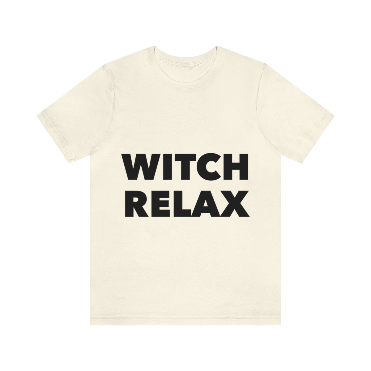 Witch Relax Halloween October TV Series Unisex Jersey Short Sleeve T-Shirt Ichaku [Perfect Gifts Selection]