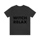 Witch Relax Halloween October TV Series Unisex Jersey Short Sleeve T-Shirt Ichaku [Perfect Gifts Selection]