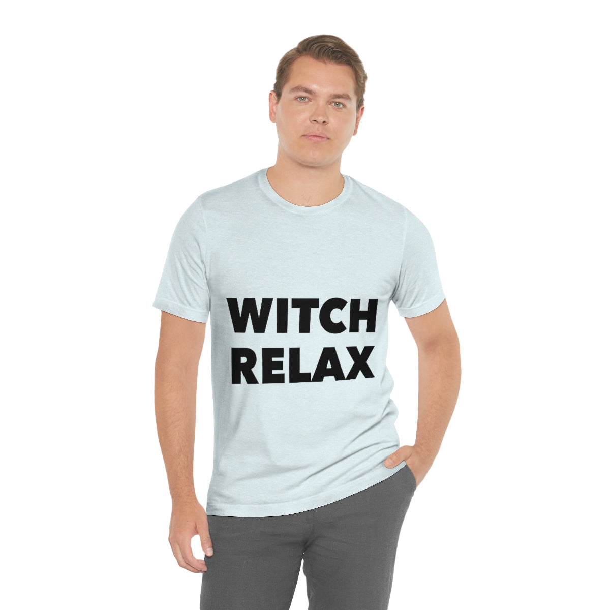 Witch Relax Halloween October TV Series Unisex Jersey Short Sleeve T-Shirt Ichaku [Perfect Gifts Selection]