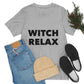 Witch Relax Halloween October TV Series Unisex Jersey Short Sleeve T-Shirt Ichaku [Perfect Gifts Selection]