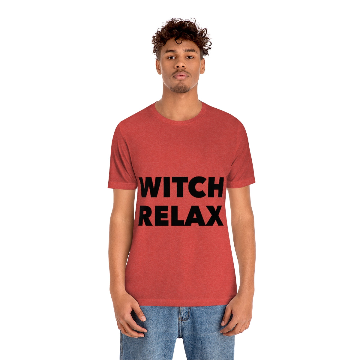 Witch Relax Halloween October TV Series Unisex Jersey Short Sleeve T-Shirt Ichaku [Perfect Gifts Selection]