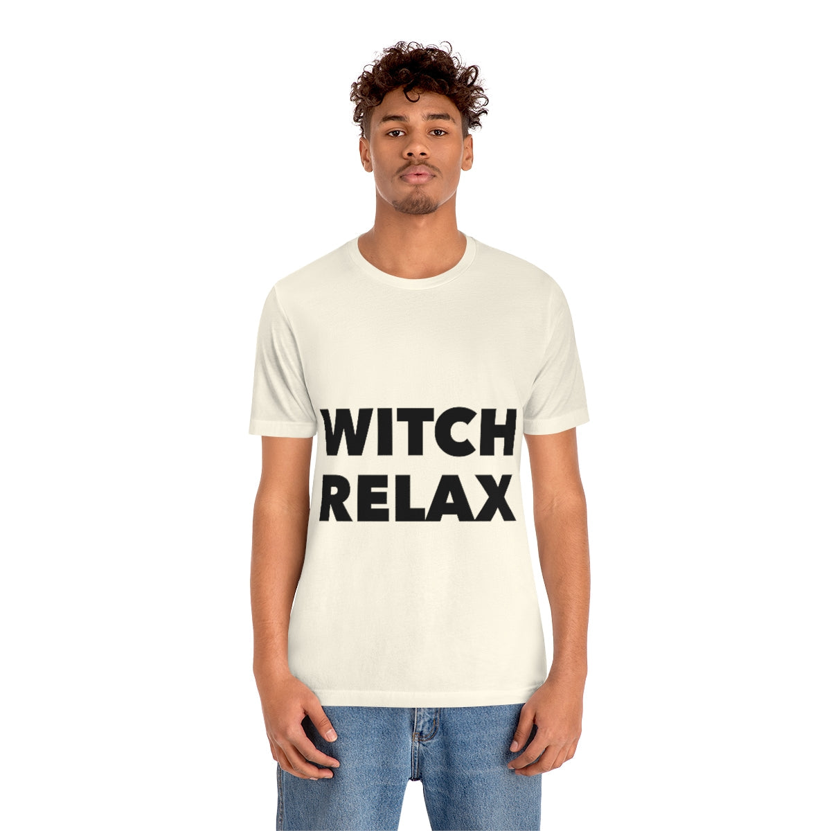 Witch Relax Halloween October TV Series Unisex Jersey Short Sleeve T-Shirt Ichaku [Perfect Gifts Selection]