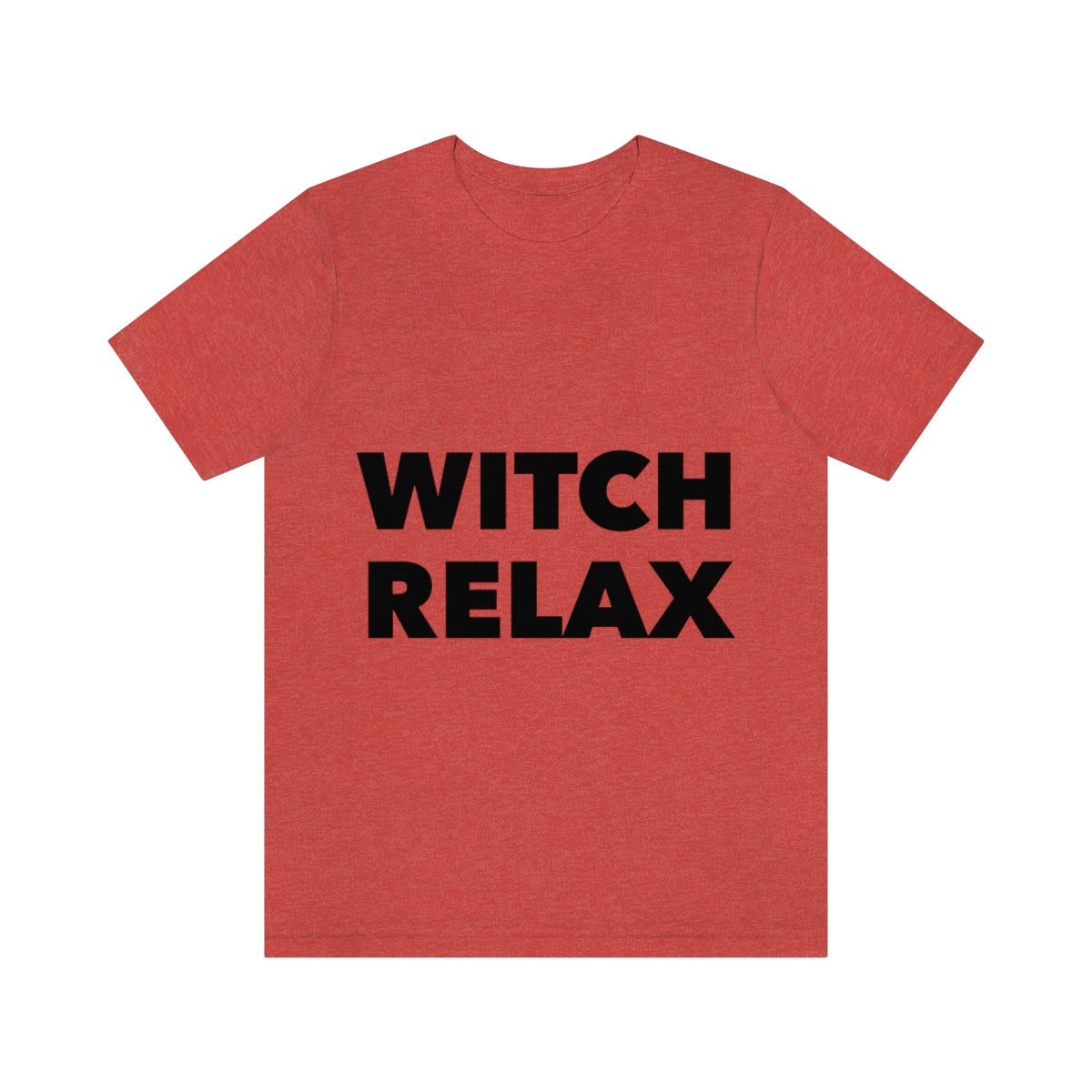 Witch Relax Halloween October TV Series Unisex Jersey Short Sleeve T-Shirt Ichaku [Perfect Gifts Selection]