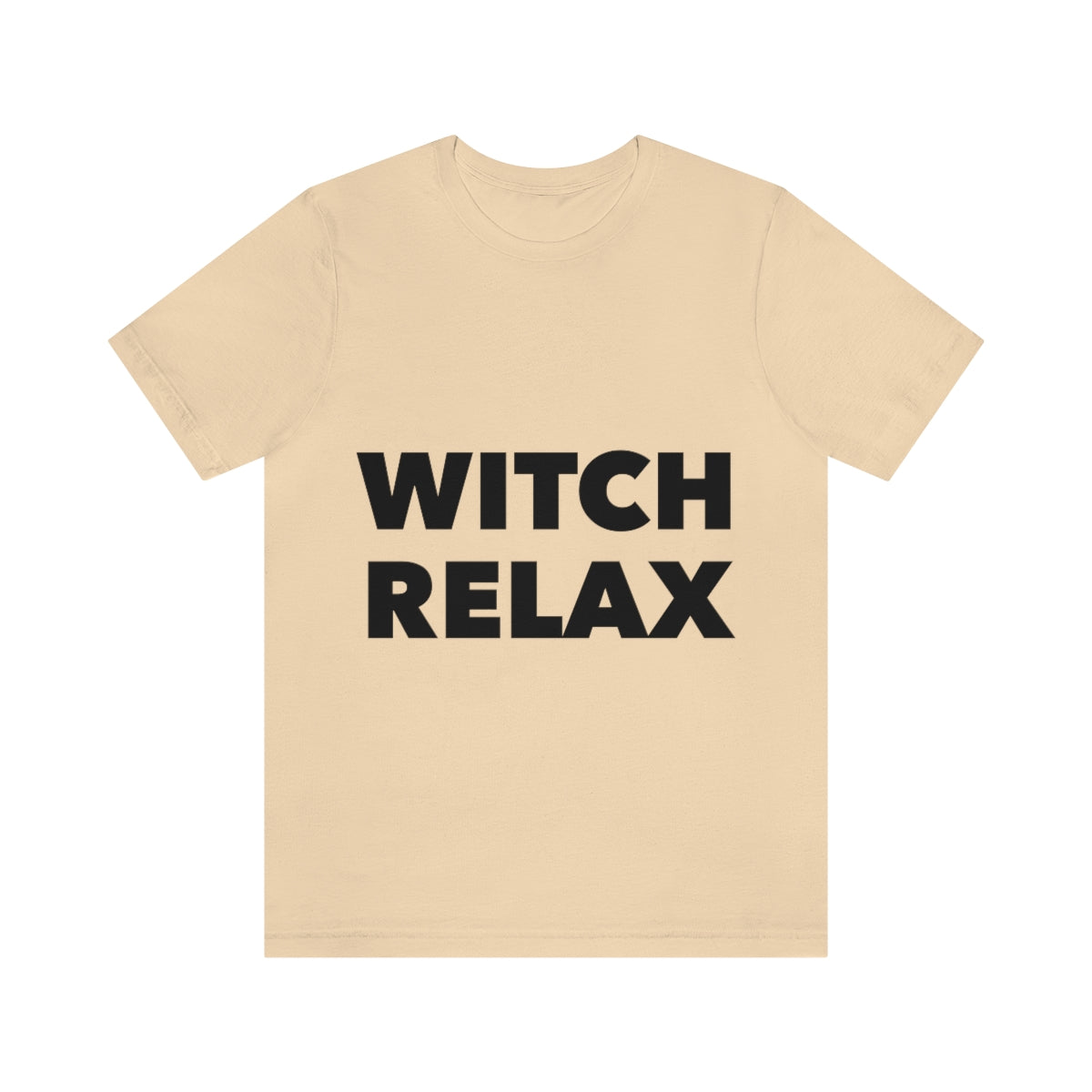 Witch Relax Halloween October TV Series Unisex Jersey Short Sleeve T-Shirt Ichaku [Perfect Gifts Selection]