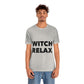 Witch Relax Halloween October TV Series Unisex Jersey Short Sleeve T-Shirt Ichaku [Perfect Gifts Selection]