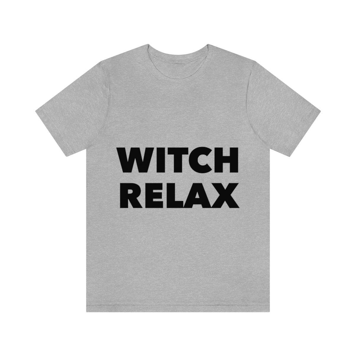 Witch Relax Halloween October TV Series Unisex Jersey Short Sleeve T-Shirt Ichaku [Perfect Gifts Selection]