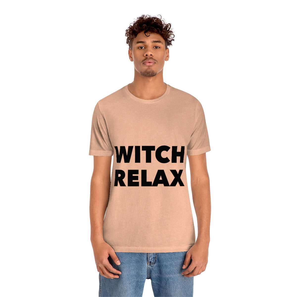 Witch Relax Halloween October TV Series Unisex Jersey Short Sleeve T-Shirt Ichaku [Perfect Gifts Selection]