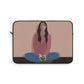 Woman Meditation Gratitude Find Inner Peace Graphic Laptop Sleeve Ichaku [Perfect Gifts Selection]