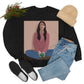 Woman Meditation Gratitude Find Inner Peace Unisex Heavy Blend™ Crewneck Sweatshirt Ichaku [Perfect Gifts Selection]