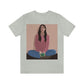 Woman Meditation Gratitude Find Inner Peace Unisex Jersey Short Sleeve T-Shirt Ichaku [Perfect Gifts Selection]