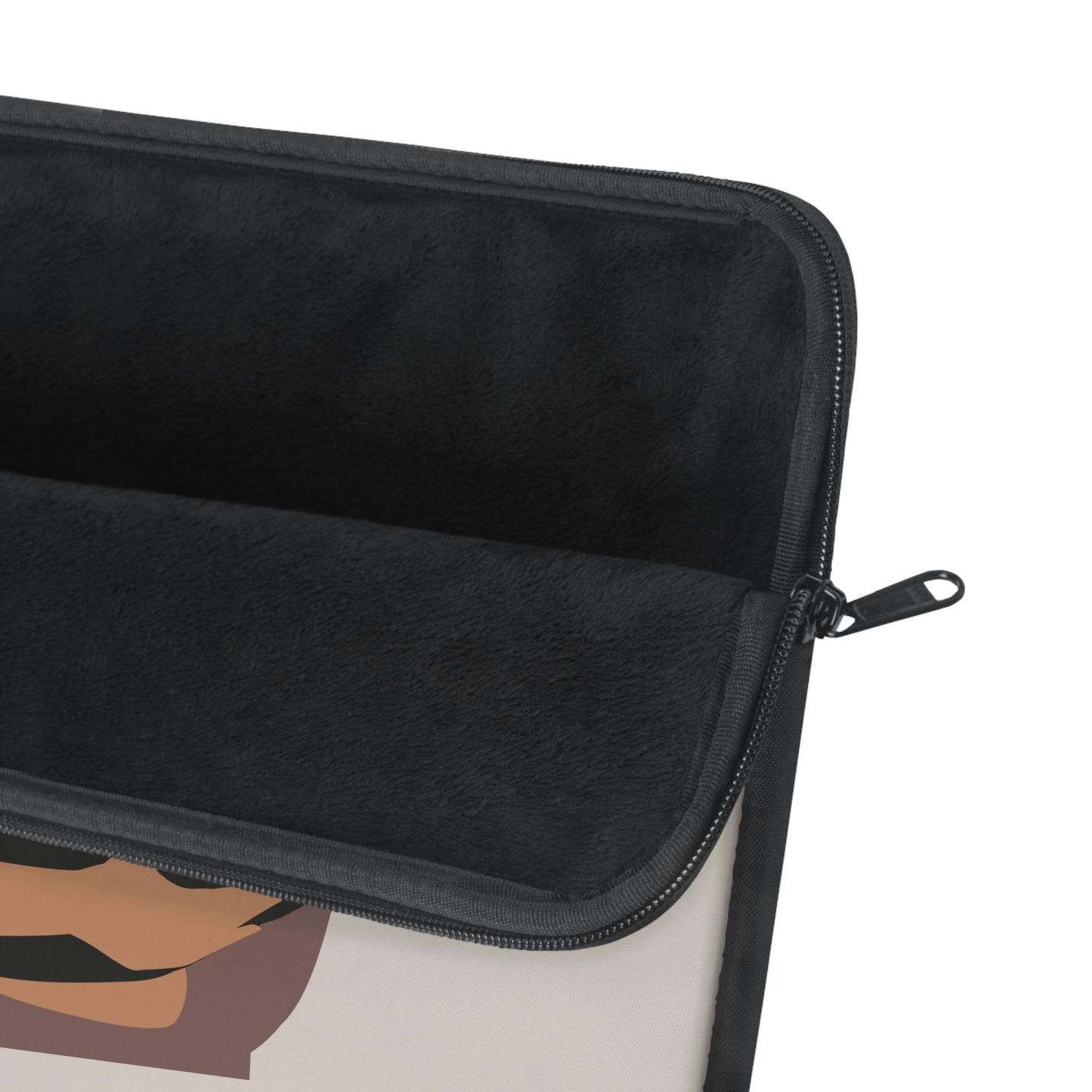 Woman with Black Cat Mininal Aesthetic Art Laptop Sleeve Ichaku [Perfect Gifts Selection]