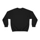 Women With Black Cat and Bird Unisex Heavy Blend™ Crewneck Sweatshirt Ichaku [Perfect Gifts Selection]